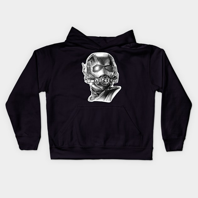 ANT-MAN Kids Hoodie by JIMDOWNTATTOOS